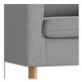 Office Chairs | HON HVLVL2.GRY02 53.5 in. x 26.75 in. x 29 in. Parkwyn Series Loveseat - Gray image number 3