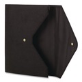 Cleaning Cloths | Smead 70920 2 in. Expansion Letter Size Soft Touch Cloth Expanding Files - Black image number 3