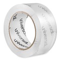  | Universal UNV63120 3 in. Core 1.88 in. x 109 yds. 1.7 mil Deluxe General-Purpose Acrylic Box Sealing Tape - Clear (6/Pack) image number 1