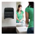 Paper Towel Holders | Tork 86ECO 11.78 in. x 9.12 in. x 14.39 in. Electronic Translucent Smoke Hand Towel Dispenser image number 7