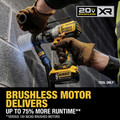 Hammer Drills | Dewalt DCD996B 20V MAX XR Lithium-Ion Brushless 3-Speed 1/2 in. Cordless Hammer Drill (Tool Only) image number 3