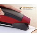 Office Jansan | PaperPro 1124 InPower One-Finger 20-Sheet Capacity 3-in-1 Desktop Stapler with Antimicrobial Protection - Red/Black image number 8