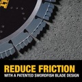 Circular Saw Blades | Dewalt DW47627 16 in. XP7 All-Purpose Segmented Diamond Blade image number 7