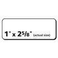Office Jansan | Avery 58160 1 in. x 2.63 in. Inkjet/Laser Repositionable Address Labels with SureFeed - White (25/Box) image number 2