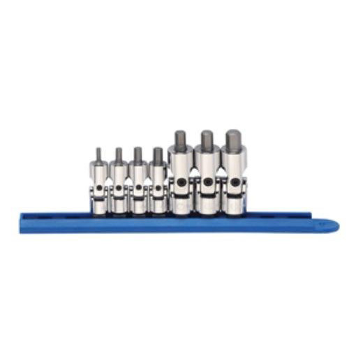 Socket Sets | GearWrench 81088 7 Pc. 1/4 in. and 3/8 in. Drive Universal Metric Stubby Hex Socket Set image number 0