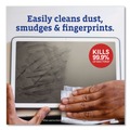 Disinfectants | Clorox 60724 CloroxPro ScreenPlus 6 in. x 8 in. Sanitizing Wipes - Citrus Blend White (6/Carton) image number 6