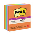 Bulk Savings Pricing 2 | Post-it Notes Super Sticky 675-6SSUC 4 in. x 4 in. Note Ruled Pads - Energy Boost Collection Colors (6/Pack) image number 0