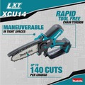 Winter Sales Event! Save up to 55%! | Makita XCU14SR1 18V LXT Brushless Lithium‑Ion Cordless 6 in. Pruning Saw Kit (2 Ah) image number 17
