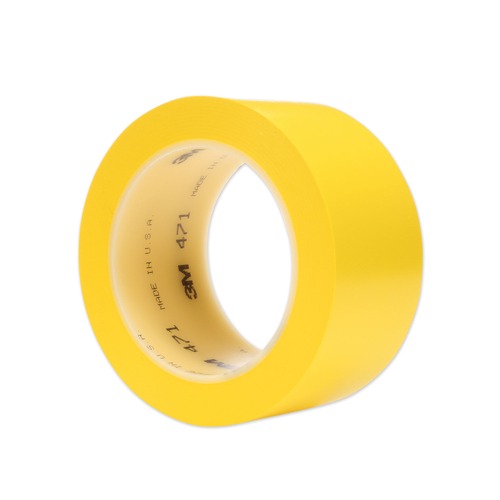 3M 2 in. x 36 yds Vinyl Floor Marking Tape - Yellow (1-Roll)