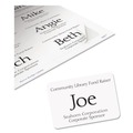 Office Jansan | Avery 05395 3.38 in. x 2.33 in. Flexible Adhesive Name Badge Labels - White (50/Box) image number 4