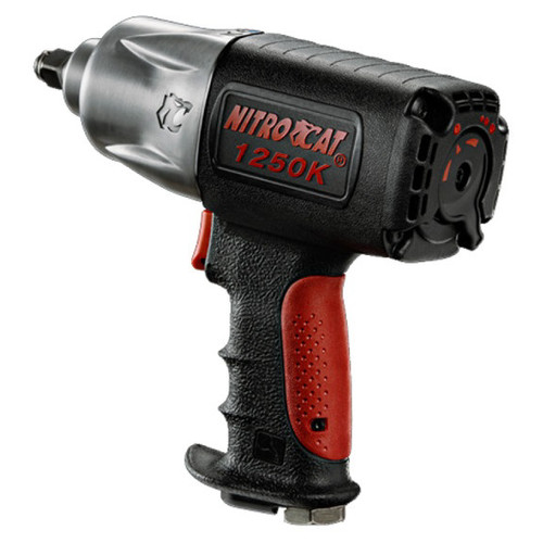  | AIRCAT 1250-K NITROCAT 1/2 in. Composite Twin Clutch Impact Wrench image number 0