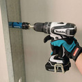 Hammer Drills | Makita XPH01CW 18V 1.5 Ah Cordless Lithium-Ion 1/2 in. Compact Hammer Drill Driver Kit image number 3
