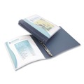 Office Jansan | Avery 17676 11 in. x 8.5 in. 3 Rings 1 in. Capacity Flexible View Binder with Round Rings - Gray image number 2