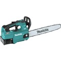 Chainsaws | Makita GCU03M1 40V MAX XGT Brushless Lithium-Ion Cordless 16 in. Top Handle Chain Saw Kit (4 Ah) image number 1