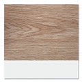 Office Desks & Workstations | Alera ALEWSL5959WB 59.05 in. x 59.05 in. x 29.53 in. L-Shaped Writing Desk - Beigewood/White image number 2