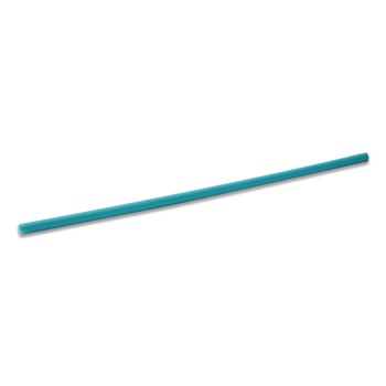phade 5 in. PHA Marine Biodegradable Stir Straws - Ocean Blue (1000/Box, 6 Boxes/Carton)