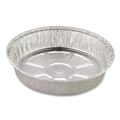 Food Service | Handi-Foil HFA 204700 7 in. 24 oz. Round Aluminum Container - Silver (500/Carton) image number 2