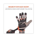 Work Gloves | Ergodyne 17042 ProFlex 710 Heavy-Duty Mechanics Gloves Gray Small Pair image number 3