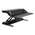Office Furniture & Lighting | Fellowes Mfg Co. 8080301 32.75 in. x 24.25 in. x 5.5 in. to 22.5 in. Lotus DX Sit-Stand Workstation - Black image number 0