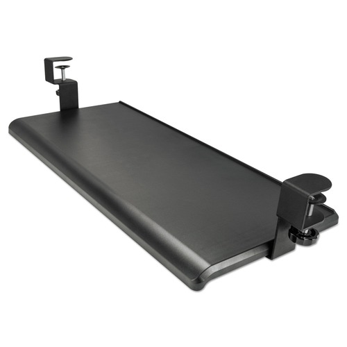 Office Furniture Accessories | Alera ALEKBT1B 30.7 in. x 13 in. AdaptivErgo Clamp-On Keyboard Tray - Black image number 0