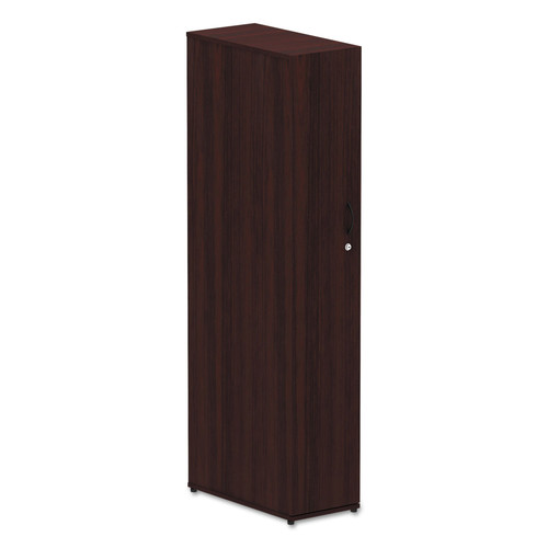  | Alera ALEVA621224MY Valencia Series 11-7/8 in. x 22-7/8 in. x 65 in. Wardrobe Cabinet - Mahogany image number 0