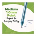 Pens | BIC RGLE11-BLU Medium 1 mm Ecolutions Retractable Gel Pen - Blue Ink, Blue Barrel (12/Pack) image number 1