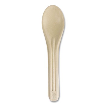World Centric NoTree Paper Spoon Light Mediumweight Cutlery - Natural (1000/Carton)