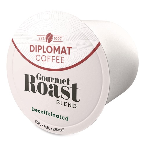 Coffee | Coffee Pro C-DCCUP-GR48-10D Gourmet Decaffeinated DC-Cup 10 g 48/Carton image number 0