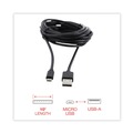 Office Electronics & Batteries | Innovera IVR30013 10 ft. USB to Micro USB Cable - Black image number 3