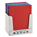 Office & Office Supplies | Oxford 51274EE 11 x 8.5 Twisted Twin Textured Pocket Folders - Assorted Solid Colors (10/Pack) image number 3