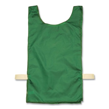 SAFETY VESTS | Champion Sports NP1GN Heavyweight Nylon Pinnies - One Size, Green (1-Dozen)