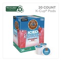 Food Service | The Original Donut Shop 5000379382 ICED Refreshers K-Cup Pods - Strawberry Acai (20/Box) image number 3