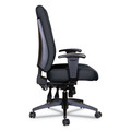  | Alera ALEHPM4101 Wrigley Series 275 lbs. Capacity High Performance High-Back Multifunction Task Chair - Black image number 2