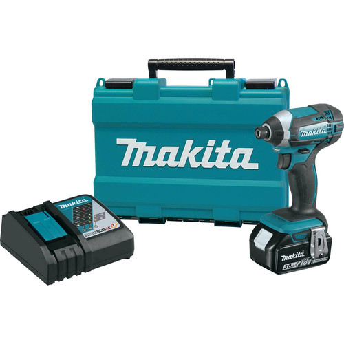 Impact Drivers | Factory Reconditioned Makita XDT111-R 18V LXT 3.0 Ah Cordless Lithium-Ion 1/4 in. Hex Impact Driver Kit image number 0