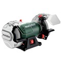 Bench Grinders | Metabo 604160420 DS 150 Plus 110V - 120V 400 Watts 3600 RPM 6 in. Corded Heavy-Duty Bench Grinder image number 0