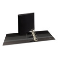 Office Jansan | Avery 09500 11 in. x 8.5 in. 3 Rings 2 in. Capacity Durable View Binder with DuraHinge and EZD Rings - Black image number 2