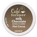 Labor Day Sale! Save $30 off $199! | Cafe Escapes 5000330122 Dark Chocolate Hot Cocoa K-Cups (24/Box, 4 Boxes/Carton) image number 4