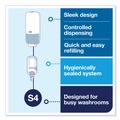 Hand Soaps | Tork 571600 4.45 in. x 5.12 in. x 10.94 in. Elevation Foam Skincare Auto Dispenser with Intuition Sensor - White (4/Carton) image number 5