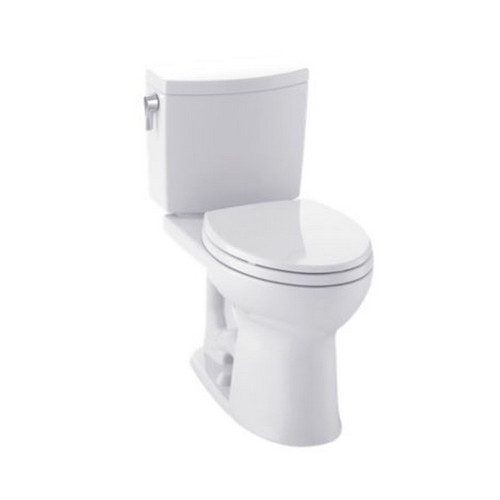 Fixtures | TOTO CST454CUFG#11 Drake Elongated 2-Piece Floor Mount Toilet (Colonial White) image number 0