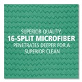 Cleaning & Janitorial Supplies | Rubbermaid Commercial FGQ41800GR00 18 in. Microfiber Dust Pad with Fringe - Green (6/Carton) image number 5