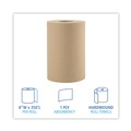 Paper Towels and Napkins | Boardwalk B6252 8 in. x 350 ft. 1-Ply Hardwound Paper Towels - Natural (12/Carton) image number 2