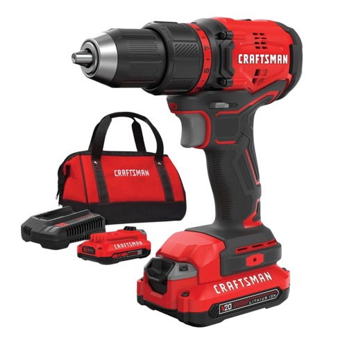 Drill Drivers | Craftsman CMCD710C2 V20 Brushless Lithium-Ion 1/2 in. Cordless Drill/Driver Kit with 2 Batteries (1.5 Ah) image number 0