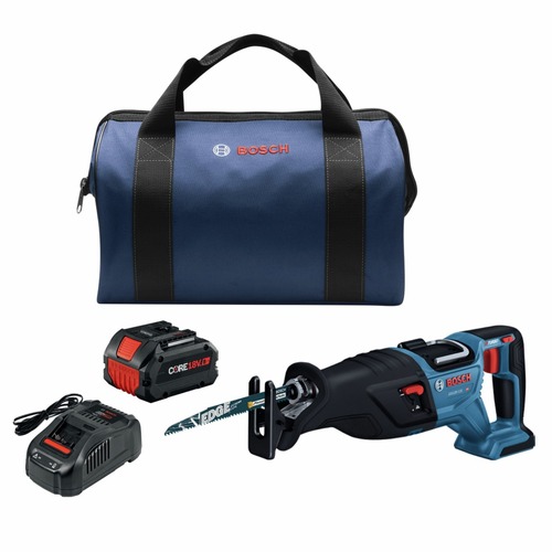Reciprocating Saws | Factory Reconditioned Bosch GSA18V-110B14-RT 18V PROFACTOR Brushless Lithium-Ion 1-1/8 in. Cordless Reciprocating Saw Kit (8 Ah) image number 0