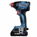 Combo Kits | Factory Reconditioned Bosch GXL18V-227B25-RT 18V Brushless Lithium-Ion 1/4 in. and 1/2 in. Cordless Bit/Socket Impact Driver/Wrench and Hammer Drill Driver Combo Kit with 2 Batteries (4 Ah) image number 4