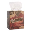Cleaning & Janitorial Supplies | Georgia-Pacific 29221 2-Ply 8 in. x 12-1/2 in. Light-Duty Paper Wipers - White (148/Box, 20 Boxes/Carton) image number 1