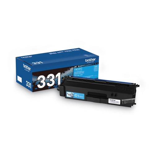Office Jansan | Brother TN331C 1500 Page-Yield Toner - Cyan image number 0