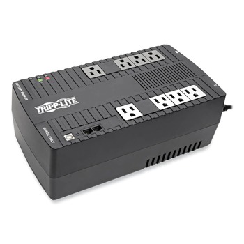 Tripp Lite 8 Outlets 550 VA 420 J AVR Series Ultra-Compact Line-Interactive UPS USB