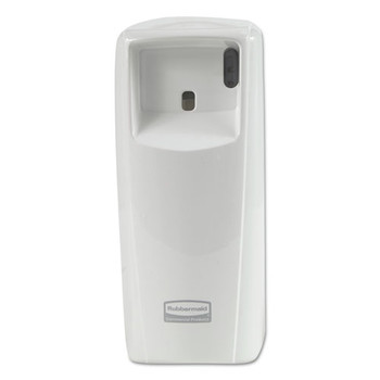 Rubbermaid Commercial 1793541 3.9 in. x 4.1 in. x 9.25 in. TC Standard LCD Aerosol System - White