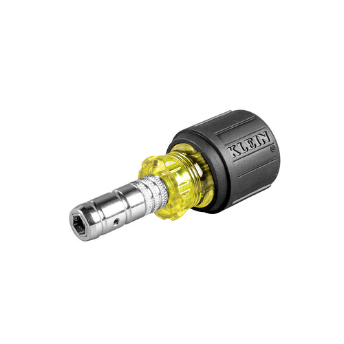Nut Drivers | Klein Tools 65131 2-in-1 Slide Drive 1-1/2 in. Hex Head Nut Driver image number 0