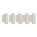 Office Jansan | Avery 16221 1 in. Wide 1/5-Cut Insertable Index Tabs with Printable Inserts - Clear (25/Pack) image number 2